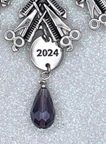 2024 LIMITED EDITION Hairdresser SnowWonders®/Purple Crystal Ornament, - Shop Palmers