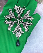2024 LIMITED EDITION Hairdresser SnowWonders®/Purple Crystal Ornament, - Shop Palmers