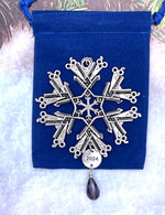 2024 LIMITED EDITION Hairdresser SnowWonders®/Purple Crystal Ornament, - Shop Palmers