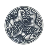 Celtic Three Horse pin/Brooch (#PEW69)