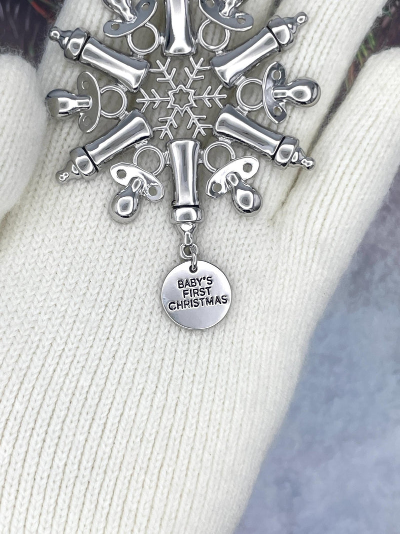 Baby First Christmas SnowWonder® (SW6087baby first tag) - Shop Palmers