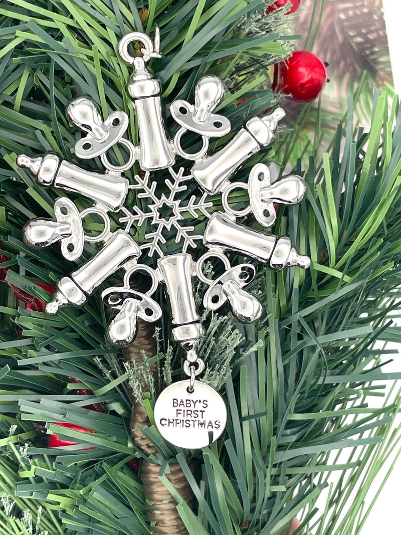 Baby First Christmas SnowWonder® (SW6087baby first tag) - Shop Palmers