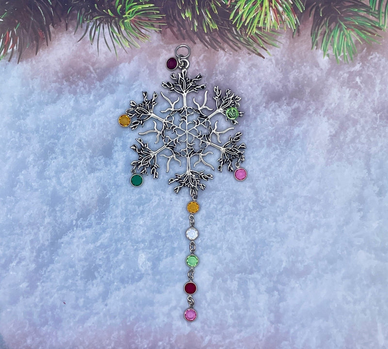Family Tree SnowWonders® Snowflake Christmas ornament (SW6053), Family Roots Personalized ornament, Celtic Family Tree Snowflake - Shop Palmers