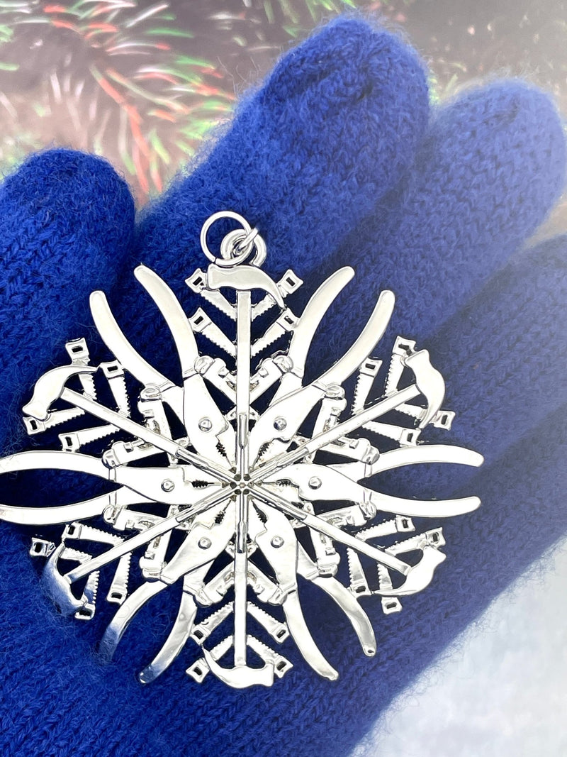 Handyman’s SnowWonders® Snowflake Ornament,(SW6074) - Shop Palmers