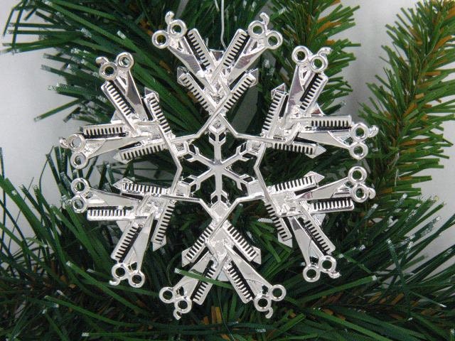Celtic Cross SnowWonders® Snowflake Ornament, 5195, Celtic Ornament, Trinity Cross Snowflake Ornament, Religious Ornament, Cross ornament