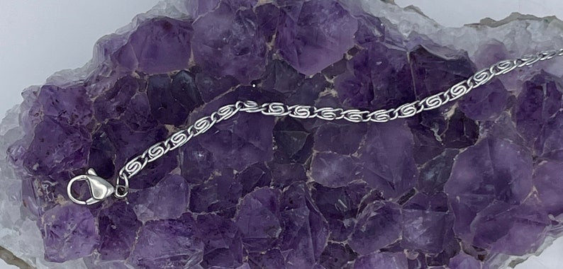 Scroll Chain Pendant Chain. Neck( Scroll N4) Chain Necklace