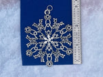 Scottish Thistle SnowWonders® Snowflake Ornament/Pendant, (5233)Scottish Thistle Gift, Scottish Emblem Christmas Ornament, Thistle Ornament