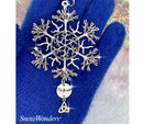 Family Tree Trinity family name SnowWonders® Snowflake Christmas ornament (SW6053trinity/name)