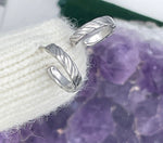 Celtic Knot Hoop Earrings. (s377)