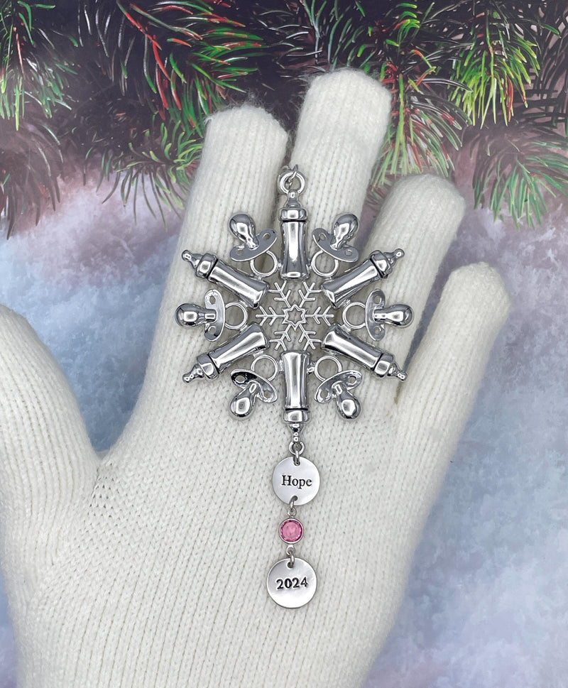 Personalized Baby SnowWonder® Ornament (SW6087)
