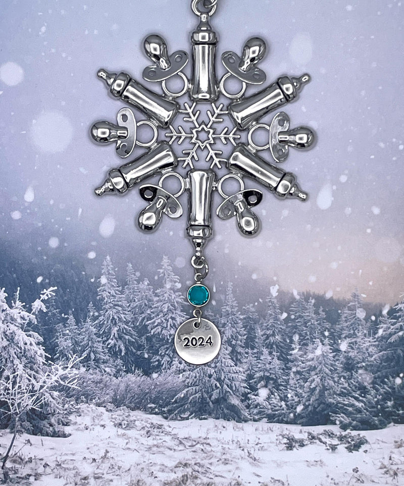 Personalized Baby SnowWonder® Ornament (SW6087)
