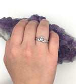 Petite Irish Claddagh Ring with Trinity (#S390) 316 Stainless Steel