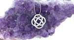 CELTIC Forever Eternity LOVE knot Pendant & Earrings (S407/408) Infinty Knot