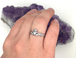 Petite Irish Claddagh Ring with Trinity (#S390) 316 Stainless Steel