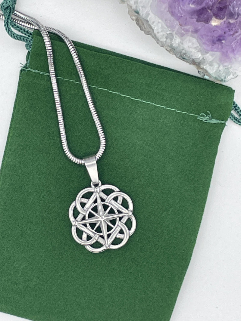 Celtic FATHER & SON knot Pendant (s398) Irish, Scottish, Welsh,