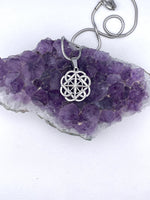 Celtic FATHER & SON knot Pendant (s398) Irish, Scottish, Welsh,