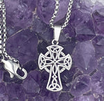 Trinity Celtic High Cross Pendant, (S417)