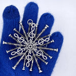 Clarinet SnowWonders Snowflake Ornament (SW6091) Clarinetist or Clarinettist Gift