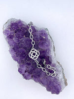 Forever Love Knot Bracelet (Hm176) Rolo Chain