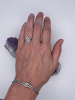 Full of Love Knot/Trinity Ring (S419) Celtic, Irish, Scottish, Welsh, Christian Ring.