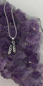Pewter Ghillie Irish Soft Dance Shoes 18" Necklace (RPEW14)