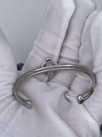 High Cross Cuff with Eternity Circle (S420) High Cross Bracelet
