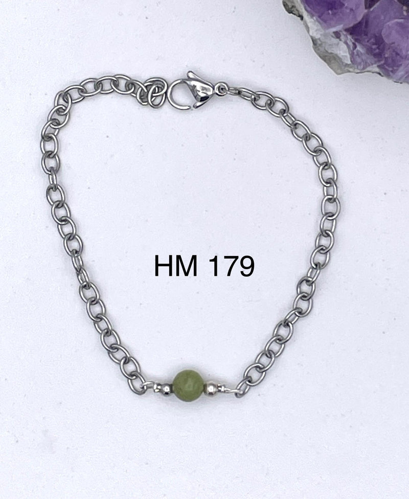 Two Great sizes of Connemara Rolo bracelets ( HM178/179)