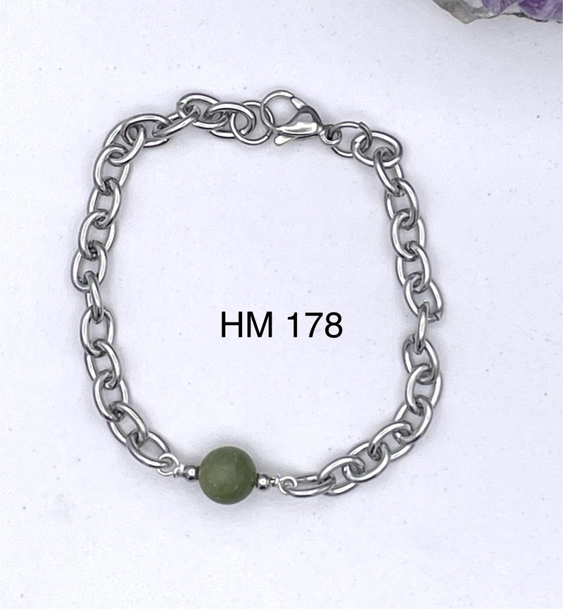 Two Great sizes of Connemara Rolo bracelets ( HM178/179)