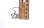 Celtic Love Knot Wedding Earrings (S385) Celtic Lovers Knot