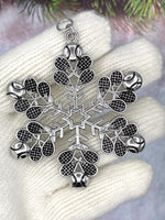 Tennis SnowWonders® Ornament (6095), Christmas Tree themed Snowflake Ornament