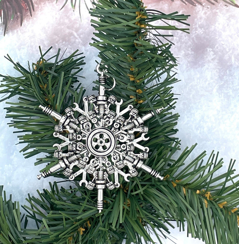 Mechanic’s SnowWonders® Snowflake Ornament (SW6086) - Shop Palmers