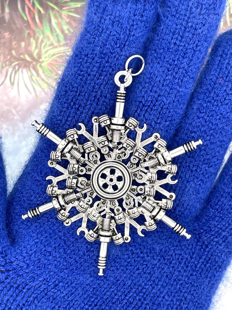 Mechanic’s SnowWonders® Snowflake Ornament (SW6086) - Shop Palmers
