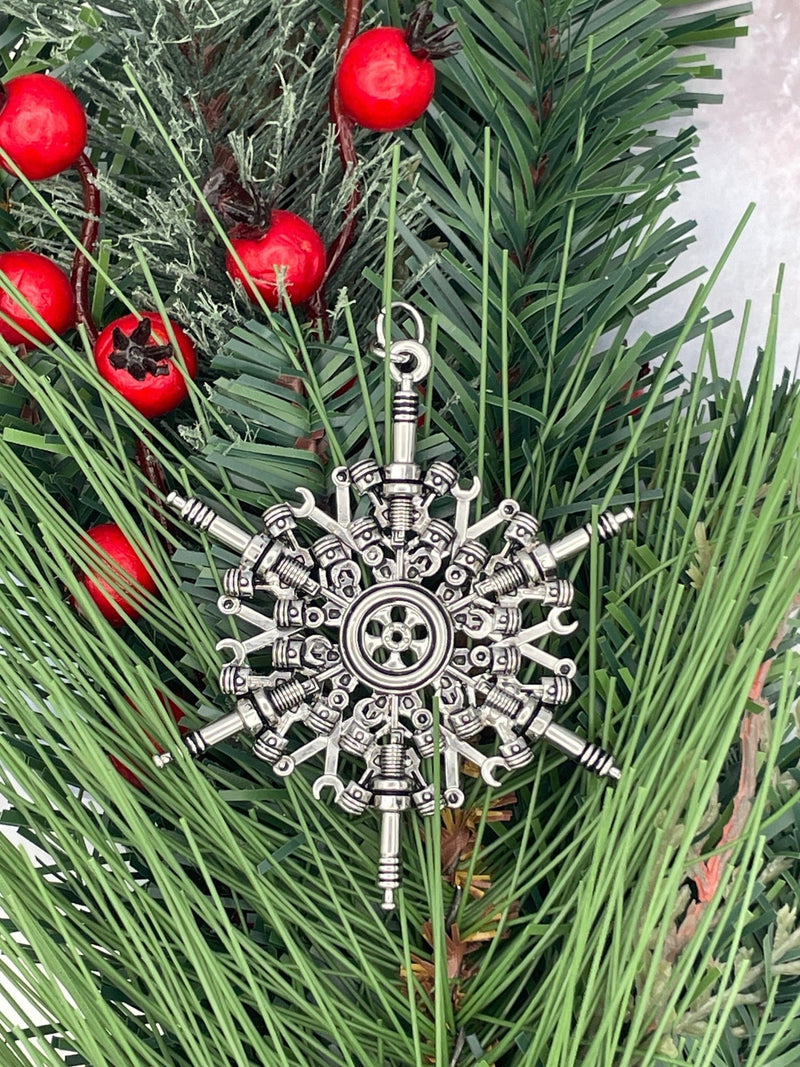 Mechanic’s SnowWonders® Snowflake Ornament (SW6086) - Shop Palmers
