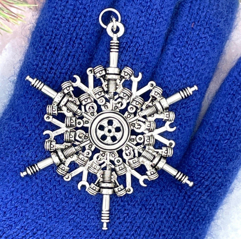 Mechanic’s SnowWonders® Snowflake Ornament (SW6086) - Shop Palmers