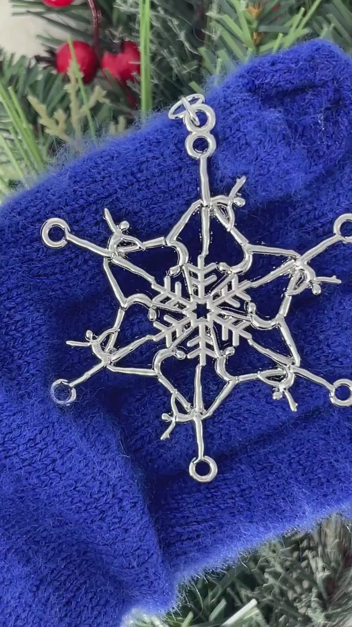 Gymnast Snowwonders® Christmas Snowflake Ornament (SW6104)