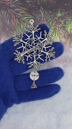 Family Tree Trinity family name SnowWonders® Snowflake Christmas ornament  (SW6053trinity/name)