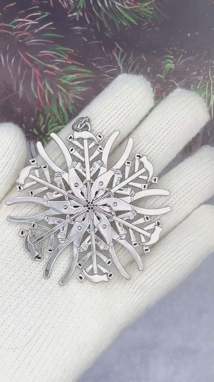 Handyman’s SnowWonders® Snowflake Ornament,(SW6074)
