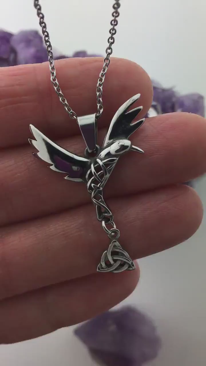 Articulated Trinity Knot Hummingbird (S271)