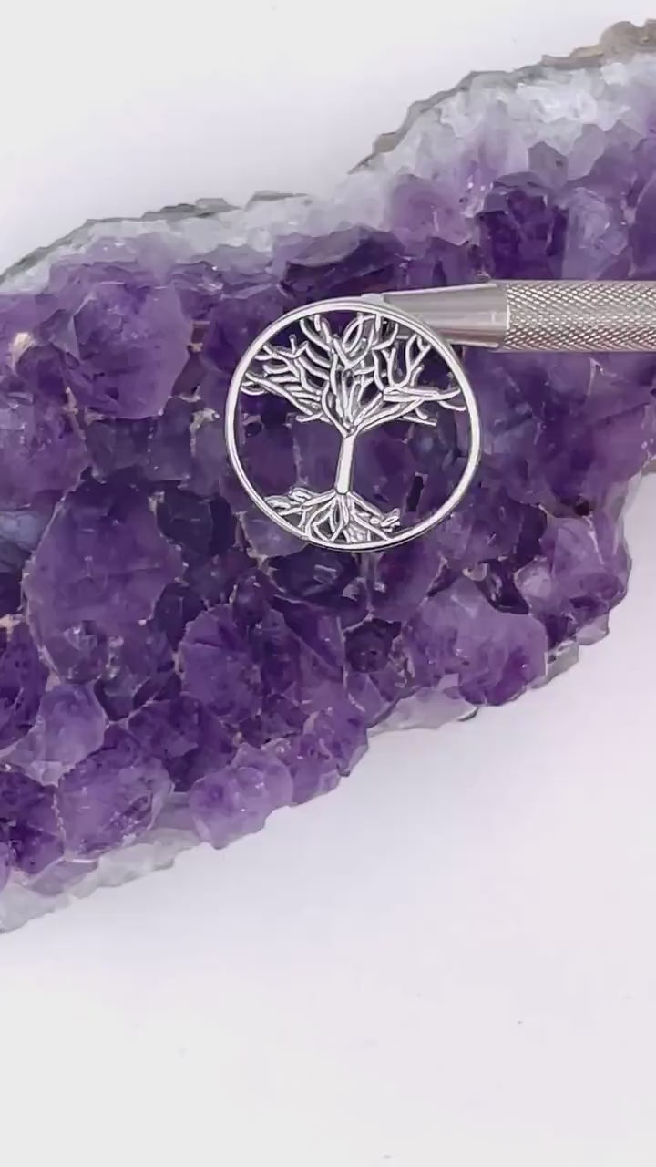 Family Tree Pendant/ Necklace, Tree of Life (S430)
