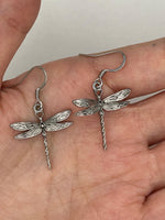 Ribbon of Life Dragonfly Dangle Earrings (s275) - Shop Palmers