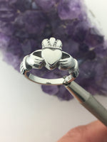 316 L Stainless Steel BOLD Claddagh Ring,(S33) - Shop Palmers