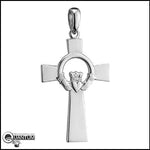 316 L Stainless Steel Claddagh Cross S29 - Shop Palmers