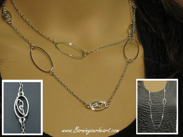 36" Born In Your Heart Elegant Necklace - Shop Palmers