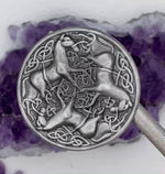 Celtic Three Horse pin/Brooch (#PEW69)