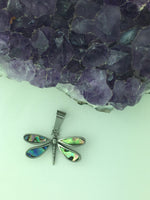 Abalone Dragonfly Pendant (S272) - Shop Palmers