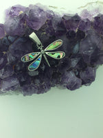 Abalone Dragonfly Pendant (S272) - Shop Palmers