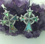 Abalone Family Trinity Cross Pendant (S17) - Shop Palmers