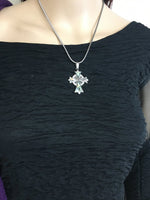 Abalone Family Trinity Cross Pendant (S17) - Shop Palmers