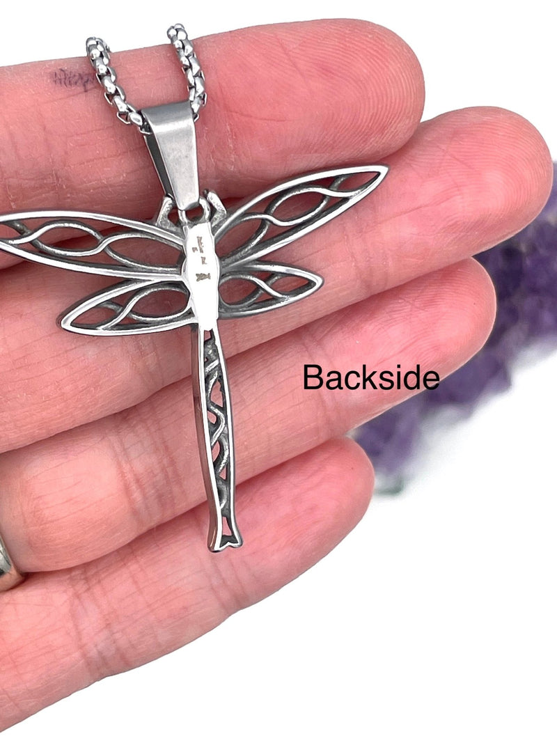 Abalone Infinity Dragonfly (S255) Celtic Dragonfly - Shop Palmers