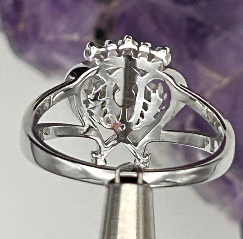 AMAZING Luckenbooth/Thistle Sterling Silver Ring (CSS12) Luckenbooth, Thistle, Celtic Jewelry, Scottish Jewelry - Shop Palmers